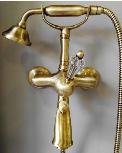 Μπαταρία Λουτρού Πλήρης Ρετρό Bronze Gaboli Fratelli Swarovski New Vintage 6112 