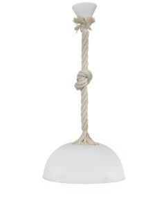 MACRAME SFERA/30 1L ROPE MAC-WHITE Heronia 31-1058