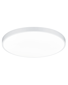 Waco Μοντέρνα Μεταλλική Πλαφονιέρα Οροφής με Ενσωματωμένο LED σε Λευκό χρώμα 75cm Trio Lighting 627417531