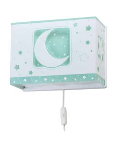 MoonLight Green απλίκα τοίχου διπλού τοιχώματος Ango 63238 H