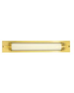 Απλίκα Μπάνιου Ανθυγρή IP44 58cm228w Led 1110lm 3000K Warm White 120° Γυαλί με Χρυσό Ματ Viokef Frida 4277900