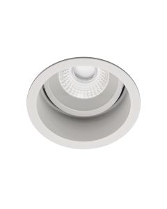 Λευκή Βαθιά Adj.Στρογγυλή Βάση-Απαιτείται LED Module Viokef 4219900