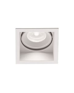 Λευκή Βαθιά Adjustable Τετράγωνη Βάση-Απαιτείται LED Module Viokef 4220000