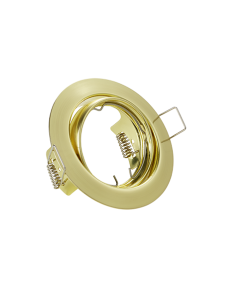 Σποτ Χωνευτό Στρογγυλό Brass Mat  GU10 D8cm Trio Lighting  Jura 650100108