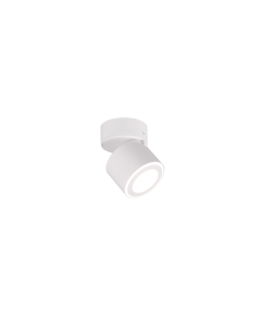 Σποτ Μονόφωτο Λευκό Ματ 8xH10cm Led 5w 3000K 450lm Trio Lighting Taurus 652910131