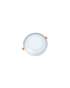 ΦΩΤΙΣΤΙΚΟ ΧΩΝΕΥΤΟ LED SLIM Φ95 8W 6500K ΛΕΥΚΟ 145-68057