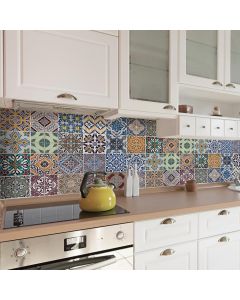 Azulejos πλάτη προστασίας τοίχων κουζίνας και μπάνιου (67324) Ango 67324