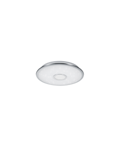 Πλαφονιέρα Οροφής Χρωμέ 42x7cm Led 27w 3000-5500K 3100lm Trio Lighting Osaka 678713006