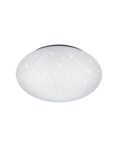 Πλαφονιέρα Οροφής IP44 Λευκή 37xH8cm LED 15w 4000K 1500lm  Trio Lighting Paolo 686014000