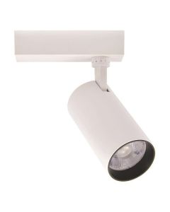 ΣΠΟΤ ΡΑΓΑΣ LED 2 ΓΡΑΜΜΩΝ 20W 4000K Φ70Χ160 ΛΕΥΚΟ PLUS Eurolamp 145-59050