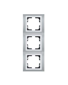 ΠΛΑΙΣΙΟ 3 ΘΕΣΕΩΝ ΝΙΚΕΛ Eurolamp 152-10802