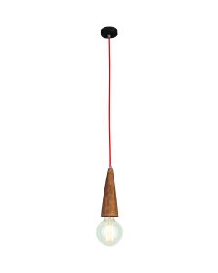 HL-029R-1 MELODY AGED WOOD PENDANT HOMELIGHTING 77-2725