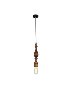 HL-030R-1 MELODY AGED WOOD PENDANT HOMELIGHTING 77-2726