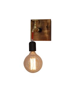 HL-078-1W HIKARI WALL LAMP BROWN RUSTY HOMELIGHTING 77-2870