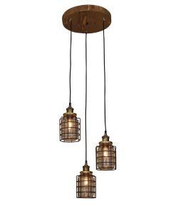 HL-2248JG-3P OKDA PENDANT HOMELIGHTING 77-3067