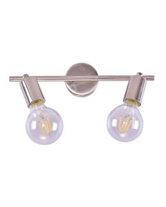 SE 137-2AN SOMA WALL LAMP NICKEL MAT Z2 HOMELIGHTING 77-3538