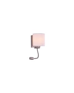 SE 120-2A DEA WALL LAMP NICKEL MAT A2 HOMELIGHTING 77-3558