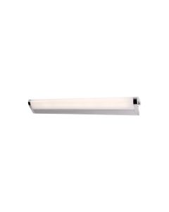 SE 145-60A ALFA WALL LAMP WHITE-CHROME 1E3 HOMELIGHTING 77-3566