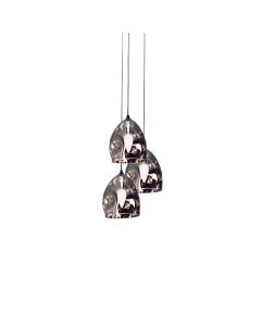 WS19522-3 SOFT PENDANT SMOKEY GREY E2+ HOMELIGHTING 77-3695