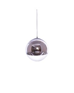 SE3130-1-CH ALESSIA PENDANT CHROME-CLEAR GLASS1Ζ1 HOMELIGHTING 77-3707