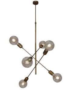 HL-3524-6 ERIC OLD COPPER & BLACK PENDANT HOMELIGHTING 77-3802