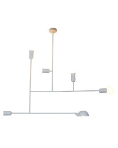 HL-3525-6 RODNEY WHITE PENDANT HOMELIGHTING 77-3813