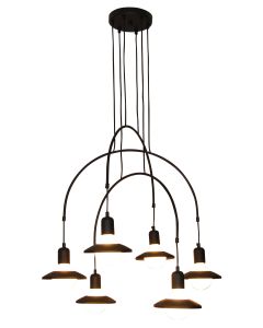 HL-3528-6 EVERDINA BLACK PENDANT HOMELIGHTING 77-3826