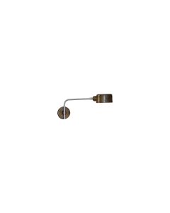 HL-3535-1 ROY OLD BRONZE & WHITE WALL LAMP HOMELIGHTING 77-3862