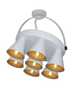 HL-3578-1B BRANDON WHITE & MAT GOLD PENDANT HOMELIGHTING 77-3999