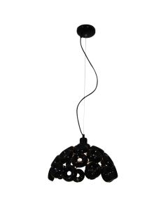 HL-3590-ΧS DARINA BLACK PENDANT Φ28 HOMELIGHTING 77-4095