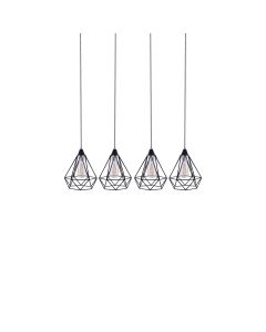 SE148-19-4 MILA PENDANT LAMP BLACK METAL+ HOMELIGHTING 77-4348