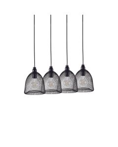 SE 151-20-4 ZOLA PENDANT LAMP BLACK MAT+ HOMELIGHTING 77-4351