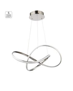 SE LED 60 MALBERA PENDANT CHROME HOMELIGHTING 77-8127