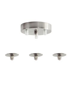 SE21-AC-NM3 NICKEL MATT BASE Β1 # HOMELIGHTING 77-8242