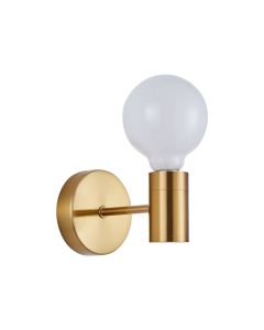 SE21-GM-16 ADEPT GOLD MATT WALL LAMP Γ2 HOMELIGHTING 77-8252