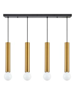 SE21-GM-5-4BL ADEPT TUBE GOLD MATT Gold Matt Pendant+ HOMELIGHTING 77-8684