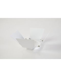 ZUMO-AOF-30W-WH-3PH ZUMO 30W ACCESSORY OF FINS WHITE 3PHASE 10x10x12cm hole size:76mm HOMELIGHTING 77-9126