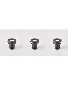 SE-SPL-C-BL-3K RENNO SPOT LED CEILING OR RECESSED 3 LIGHT 3*2W  BLACK 3000K HOMELIGHTING 77-9250*3