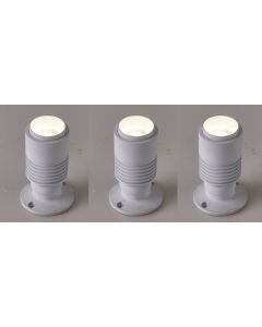 Σποτ Οροφής IP65 Άσπρο Ματ Movable & Zoomable SE-SPL-CMJ-WH-3K  LED 3 LIGHT 3x2w 3000K Homelighting  Joint  77-9260*3