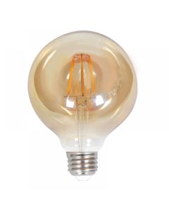 InLight Ε27 LED Filament G125 10watt με μελί κάλυμμα 7.27.10.28.1