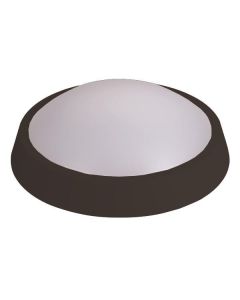 ΦΩΤΙΣΤΙΚΟ ΤΟΙΧΟΥ ΣΤΡΟΓΓΥΛΟ LED 30W Φ320X102 4000K IP65 ΜΑΥΡΟ PLUS ARTE ILLUMINA Eurolamp 145-20037