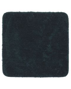 Πατάκι Μπάνιου 60x60cm Polyester Sealskin Angora Dark Grey 800121