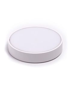 ΠΛΑΦΟΝΙΕΡΑ ΣΤΡΟΓΓΥΛΗ ΛΕΥΚΗ LED 24W Φ30 4000Κ IP54 ARTE ILLUMINA Eurolamp 145-20083