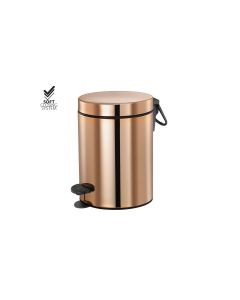 Χαρτοδοχείο 5lt  Χρώμα Rose Gold 24K Soft Closιng Sanco Waste Bins 90680-A06