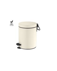 Χαρτοδοχείο 5lt  Χρώμα Beige Mat Soft Closιng Sanco Waste Bins 90680-M102