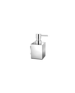 Dispenser Αντλία Σαπουνιού 500ml Επιτοίχιο 7x8,5x15,5 cm Brass Chrome Sanco Metallic Bathroom Set 91352-A03