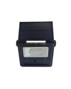ΑΠΛΙΚΑ ΜΑΥΡΗ ΜΕ ΗΛΙΑΚΟ PANEL & ΑΝΙΧΝΕΥΤΗ ΚΙΝΗΣΗΣ 8W  850LM 148X40X180mm 3CCT ARTE ILLUMINA Eurolamp 145-20820