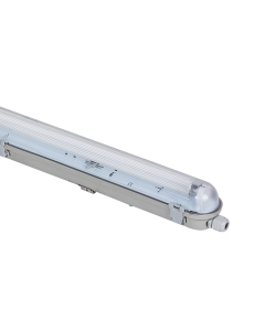 EMPTY IP65 LUMINAIRE FOR 2X1200mm T8 G13 LAMPS 2-SIDE ACA AC.L7236LED