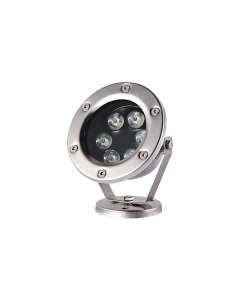 LED LUMINAIRE SS304 IP68 6W RGB RF 60° 12V AC Ra>80 30.000HRS ACA AQUET6RGB