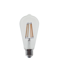 LED FILAMENT E27 ST64  10W 4000K 230V AC 1260LM RA80 ACA CONDI10NW